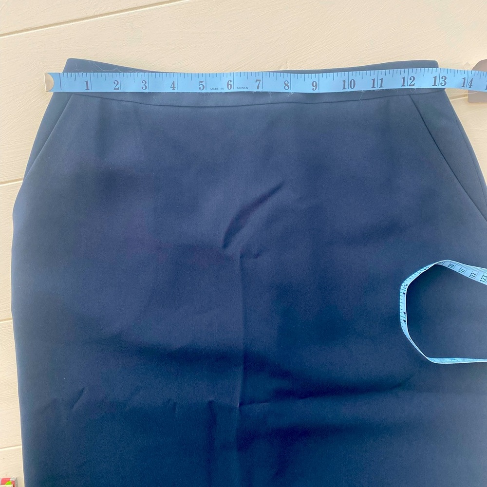 Jones New York Petite Pencil Skirt Navy 4P NWT - Picture 6 of 8